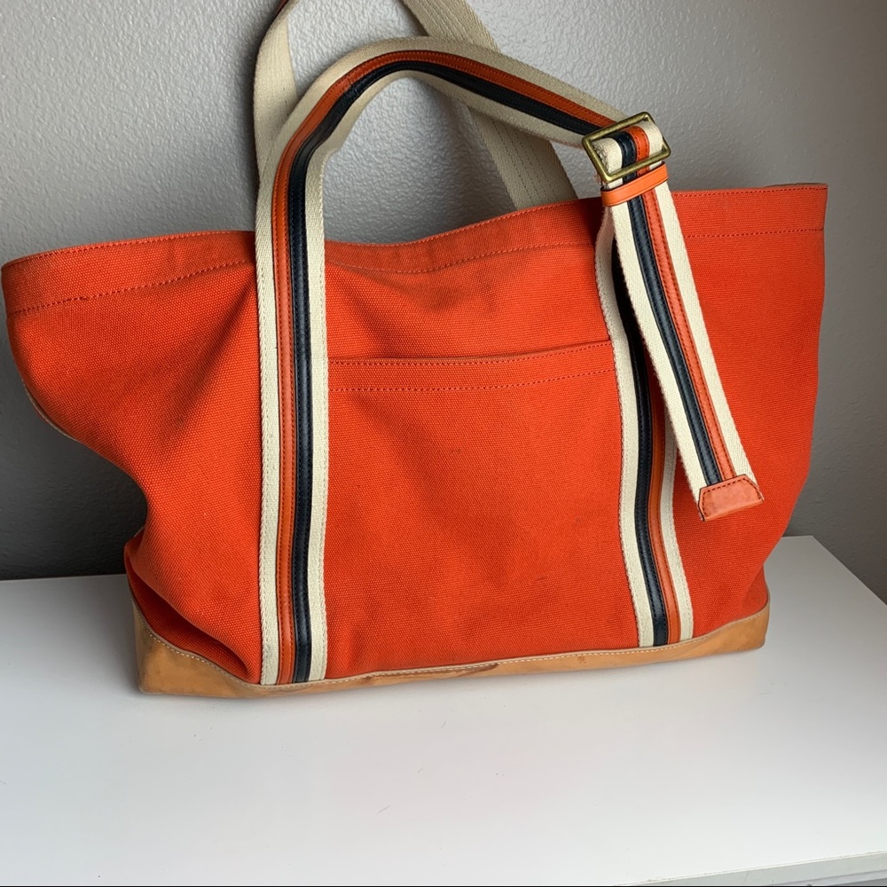 Coach Bleecker Beach Tote in Canvas & Leather
